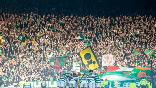 Celtic, Champions League, huddle