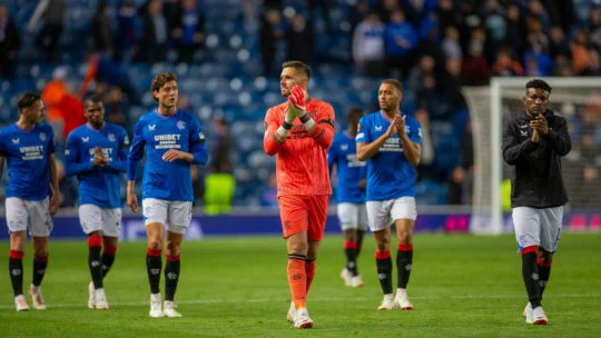 Dessers, Butland, Ibrox
