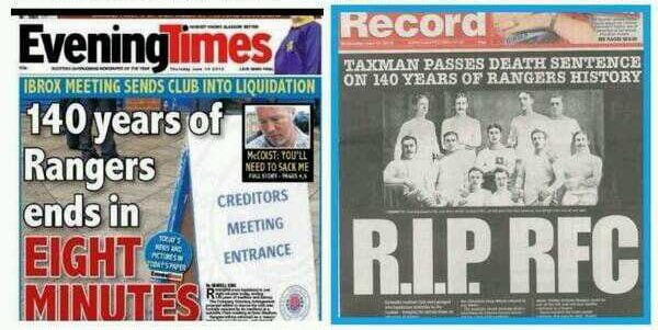 Rangers, HMRC
