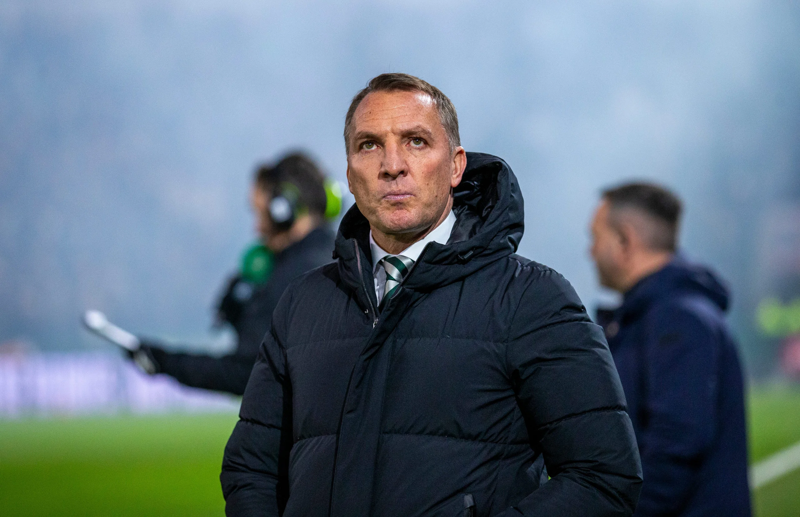 Brendan Rodgers, Chris Sutton, Stephen McGowan, Celtic