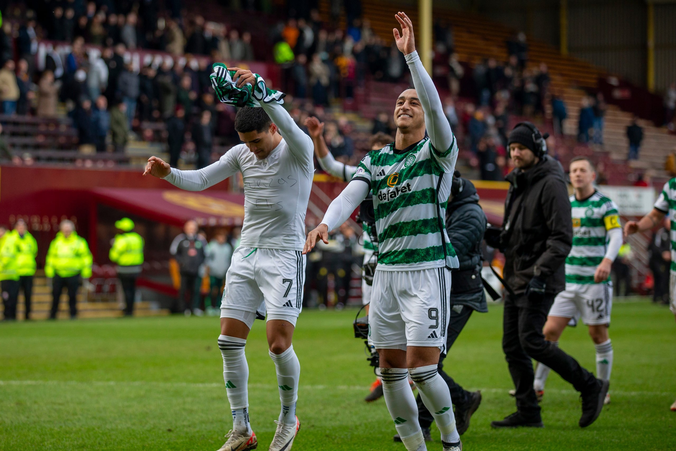 Watch as Idah and Rodgers celebrate Celtic's vital late victory - Celtic365