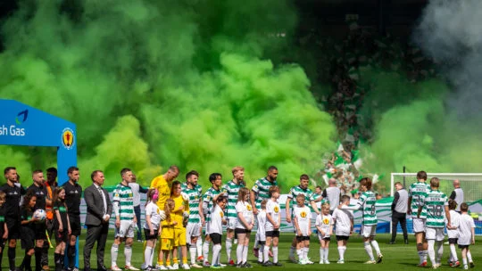 Celtic pyro, Santa Ponsa, Hampden