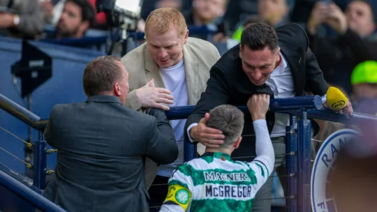 Lennon, Brown, McGregor, Rodgers, Celtic