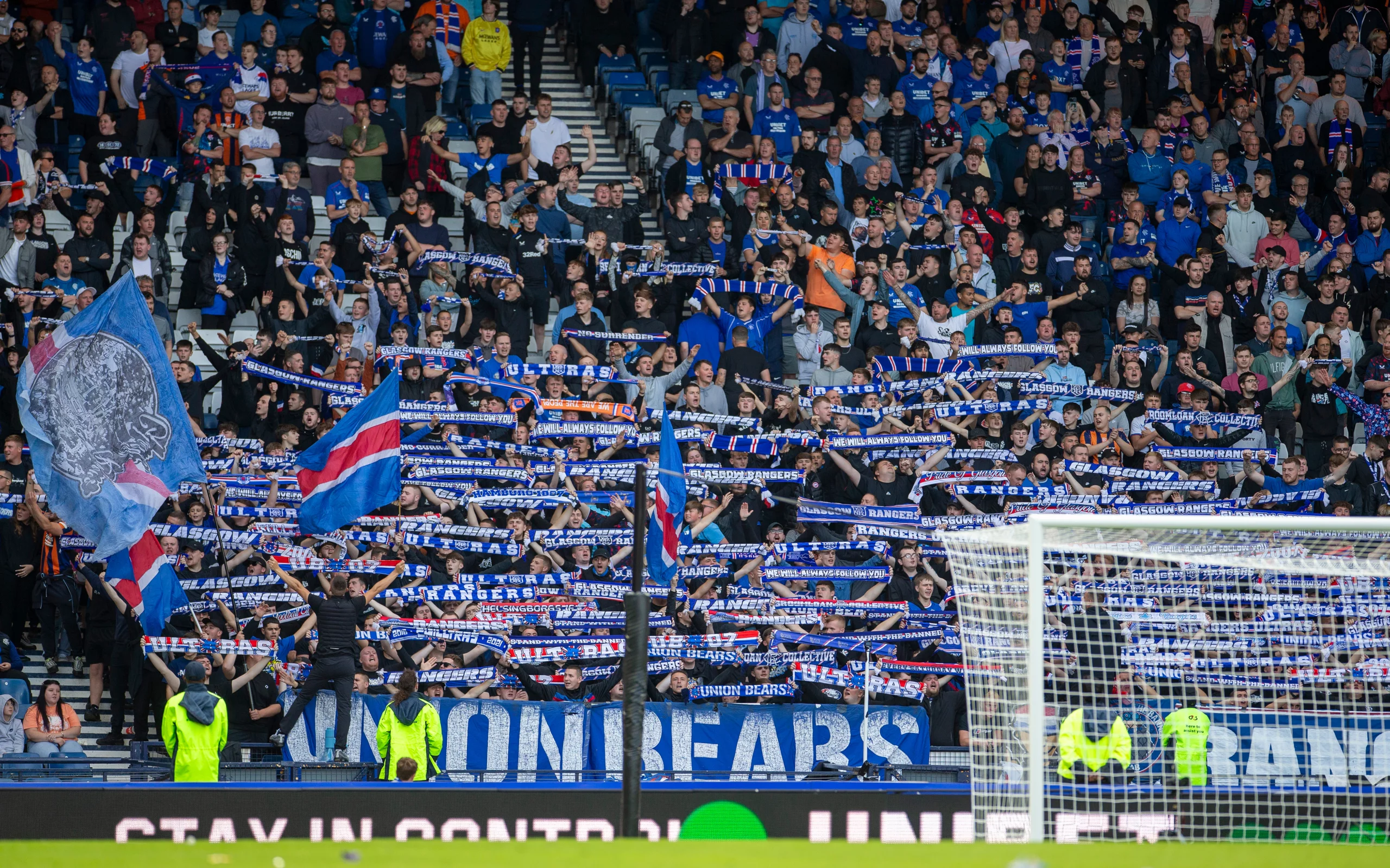 Union Bears, Clement, Rangers, UEFA, Ibrox