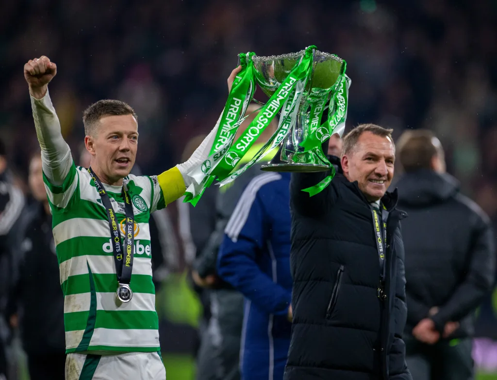 Brendan Rodgers, Callum McGregor, Celtic