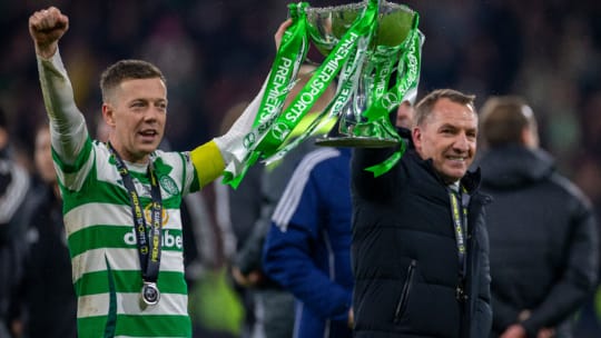 Brendan Rodgers, Callum McGregor, Celtic