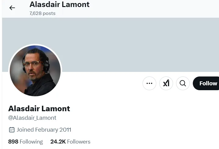 Alasdair Lamont, BBC