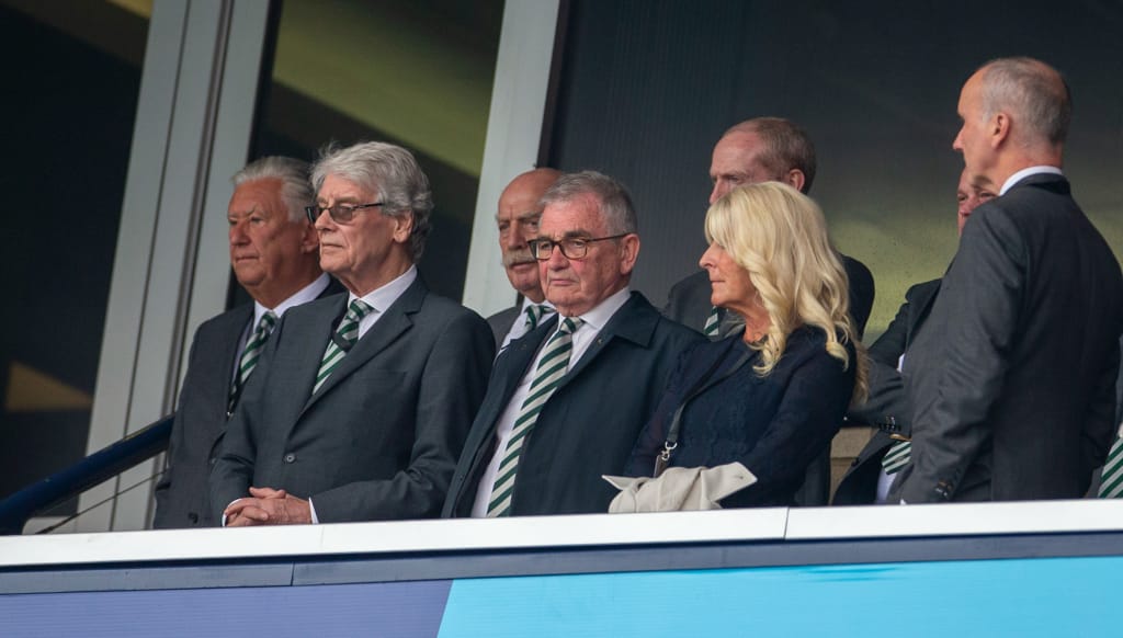 Michael Nicholson, Lawwell, Desmond, Celtic, Brown, Wilson, Allison