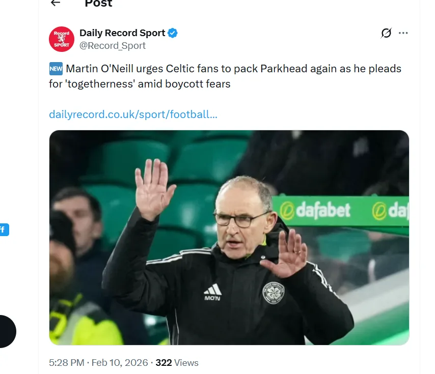 Daily Record, O'Neill