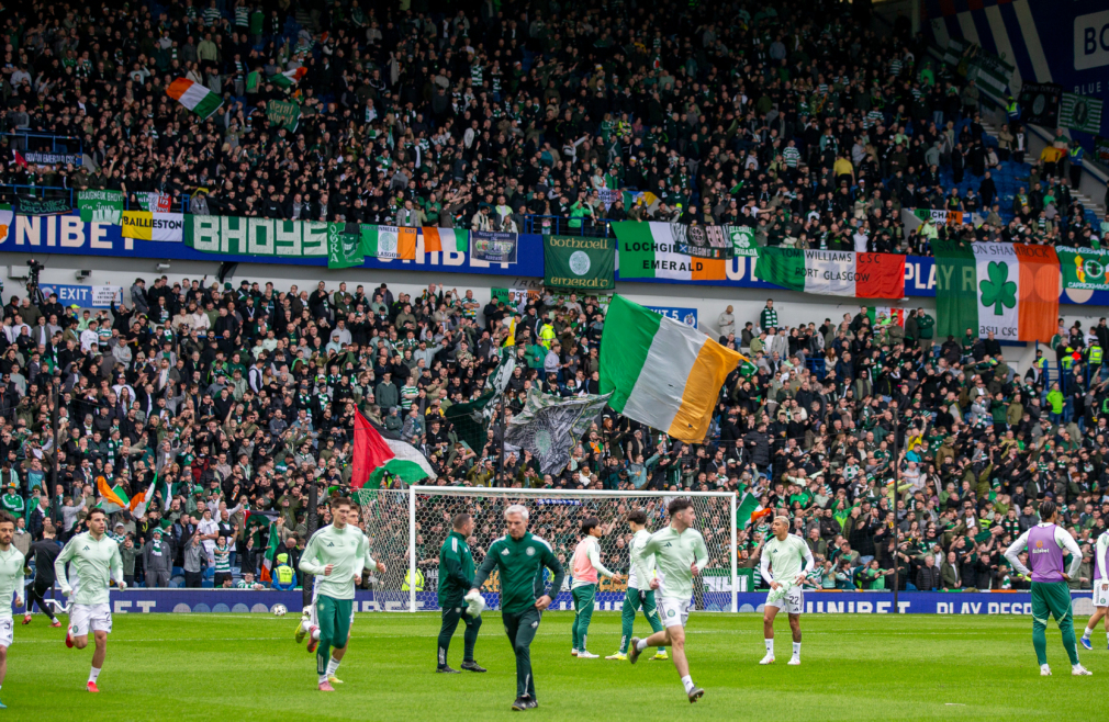 Ibrox, Celtic fans