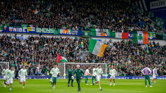 Ibrox, Celtic fans